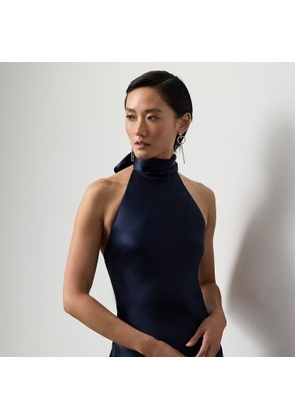 Chilton Stretch Silk Charmeuse Top