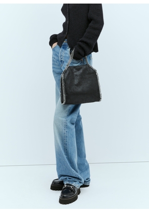 Stella McCartney Falabella Mini Tote Handbag - Woman Handbags Black One Size
