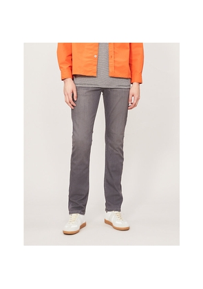 Mens Paige Federal Slim-Fit Straight-Leg Jeans