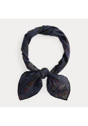 Paisley Cashmere-Silk Neckerchief