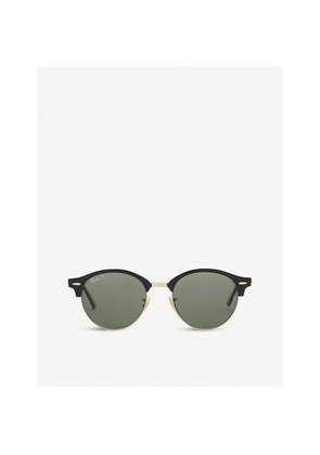 Womens Ray-Ban Clubround Round-Frame Sunglass