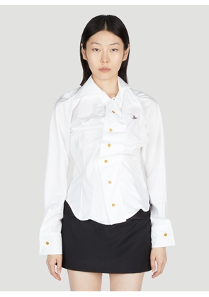 Vivienne Westwood Drunken Shirt - Woman Shirts White It - 42