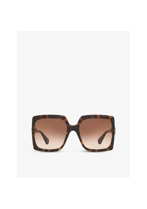 Womens Gucci Gg0876S Square-Frame Glass and Acetate Sunglasses