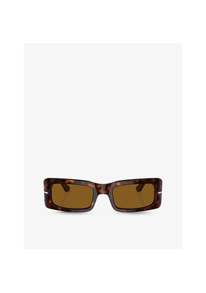 Persol Po3332S Francis Rectangle-Frame Acetate Sunglasses