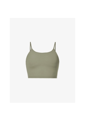 Womens Adanola Tank Round-Neck Stretch-Jersey Bralette
