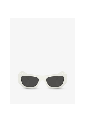 Womens Prada Pr A01S Pillow-Shaped Acetate Sunglasses