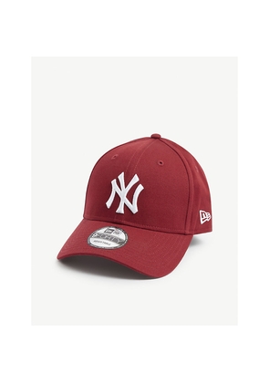Mens New Era 9Forty New York Yankees Brand-Embroidered Cotton-Canvas Baseball Cap