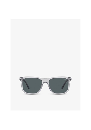 Womens Prada Pr 18Ws Square-Frame Acetate Sunglasses