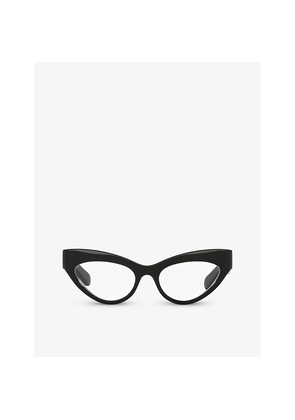 Womens Gucci Gg1295O Cat-Eye Acetate Optical Glasses