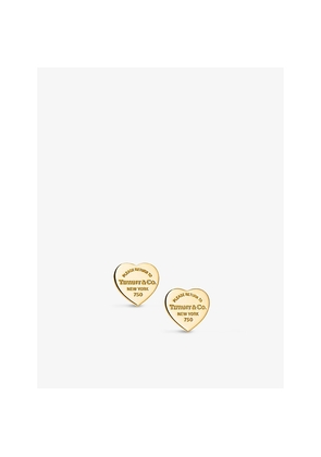 Tiffany & Co Mini Heart Tag 18ct Gold Earrings