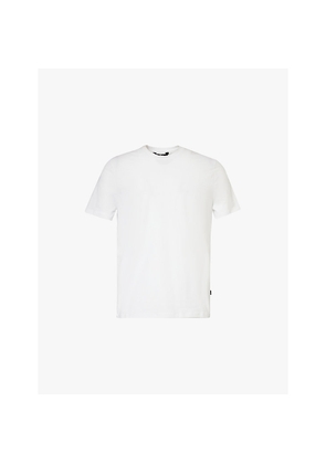 Mens 7 For All Mankind Luxe Crew-Neck Regular-Fit Stretch-Cotton T-Shirt