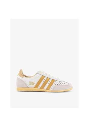 Mens Adidas Japan Perforated Leather Low-Top Trainers