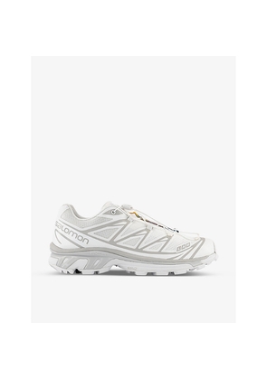 Mens Salomon Xt-6 Quick-Lace Mesh Low-Top Trainers