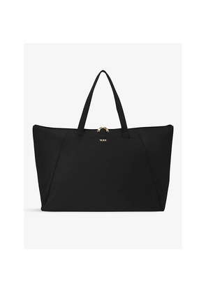 Womens Tumi Just In Case Double-Zip Branded Nylon Tote