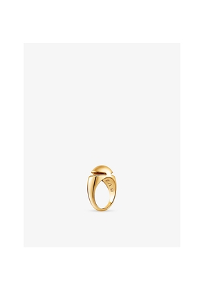 Bvlgari Cabochon 18ct Yellow-Gold Ring