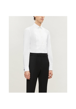 Mens Tom Ford Slim-Fit Cotton Evening Shirt