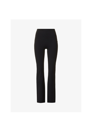 Womens Spanx Active SpanxshapeTM Booty Boost® Flared Stretch-Jersey Leggings