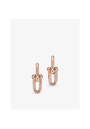 Tiffany & Co Tiffany Hardwear Medium Link 18ct Rose-Gold Drop Earrings