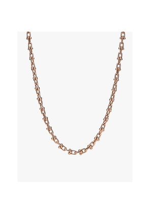Womens Tiffany & Co Tiffany Hardwear Micro Link 18ct Rose-Gold Necklace