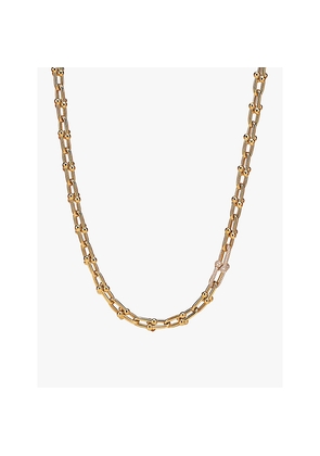 Womens Tiffany & Co Tiffany Hardwear Medium Link 18ct Yellow-Gold and 1.39ct Diamond Necklace