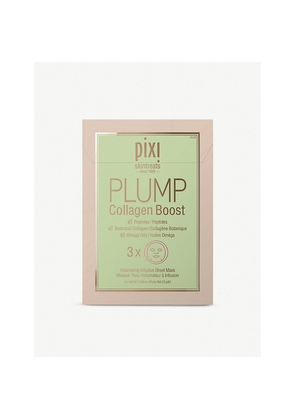 Pixi Plump Collagen Boost Sheet Mask Pack Of Three