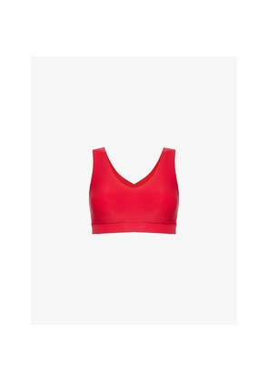 Womens Chantelle Soft V-Neck Stretch-Woven Bralette