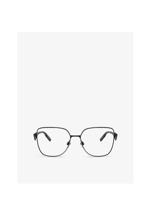 Womens Dolce & Gabbana Dg1358 Square-Frame Metal Optical Glasses