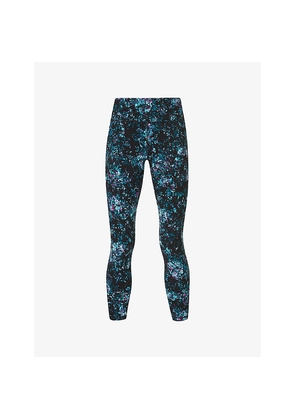 Womens Sweaty Betty Power 7/8 Graphic-Print High-Rise Stretch-Jersey Leggings
