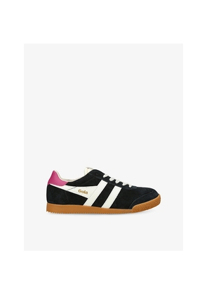 Womens Gola Elan Suede Low-Top Trainers