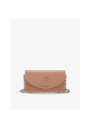 Womens Christian Louboutin Loubi54 Patent-Leather Cross-Body Bag