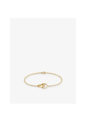 Womens Cartier Love 18ct Yellow-Gold Chain Bracelet