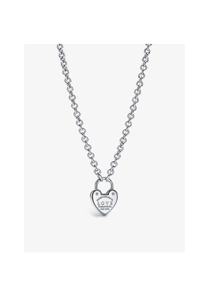 Tiffany & Co Return To TiffanyTM Love Lock Sterling-Silver Pendant Necklace