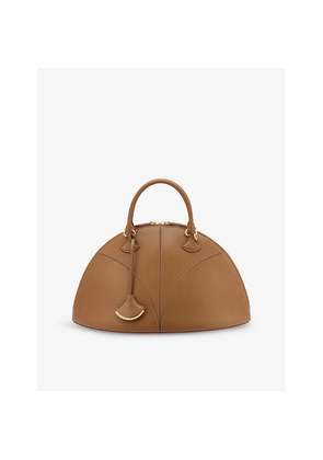 Womens Bvlgari Marquise Large Leather Top-Handle Bag