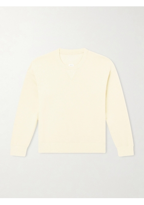 Visvim - Jumbo SB Wool and Cotton-Blend Jersey Sweatshirt - Men - Yellow - 1