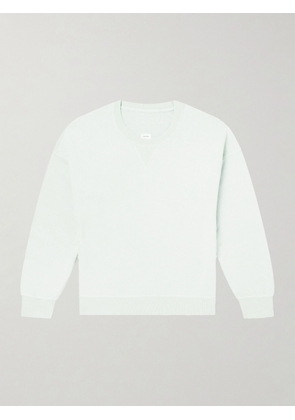 Visvim - Jumbo SB Cotton-Jersey Sweatshirt - Men - Green - 1