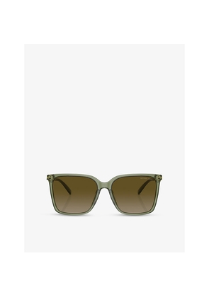 Michael Kors Mk2197U Canberra Square-Frame Acetate Sunglasses