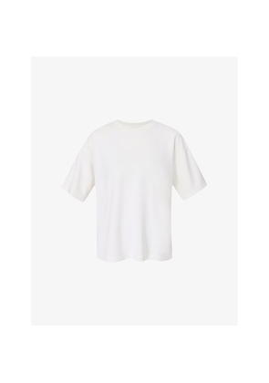 Womens Sweaty Betty Sand Wash Cloudweight Relaxed-Fit Stretch-Jersey T-Shirt