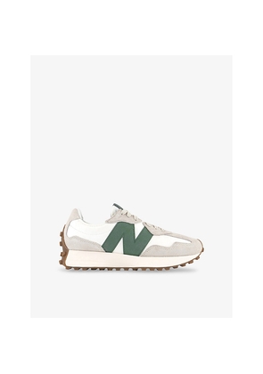 Womens New Balance 327 Suede and Leather Low-Top Trainers