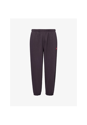 Mens The North Face Redbox Embroidered Logo-Patch Cotton-Jersey Joggers