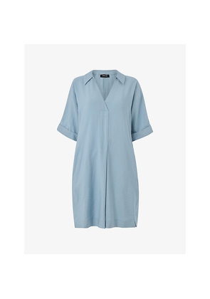 Womens Whistles Melanie V-Neck Woven Mini Dress