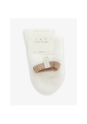 Womens Falke Cosy Plush Ribbed Knit Socks