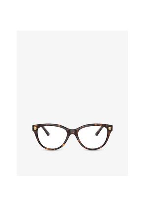 Womens Versace Ve3365U Cat-Eye Tortoiseshell Acetate Optical Glasses