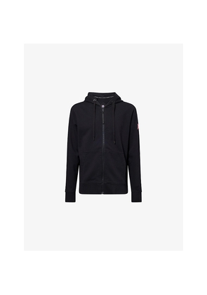Mens Canada Goose Huron Zipped Cotton-Jersey Hoody