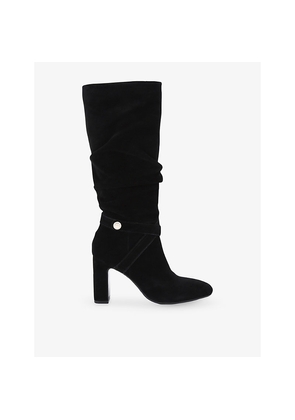 Womens Carvela Jackpot Slouch Suede Knee-High Boots