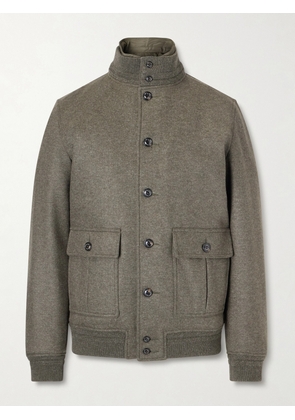 Valstar - Valstarino Wool-Blend Jacket with Detachable Shell Gilet - Men - Green - IT 44