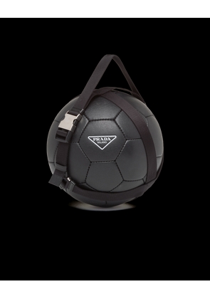 Saffiano leather soccer ball