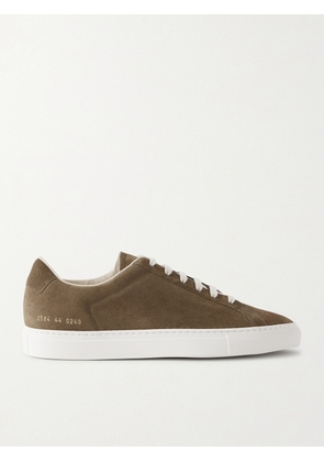 Common Projects - Retro Classic Waxed-Suede Sneakers - Men - Brown - EU 39