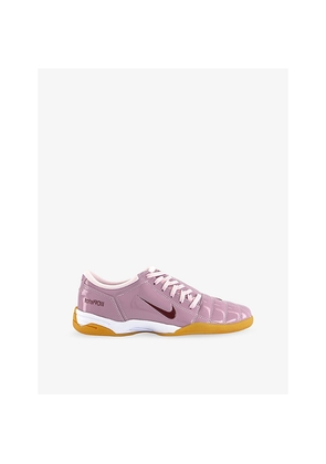 Womens Nike W T90 Patent-Leather Low-Top Trainers