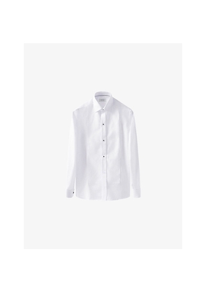 Mens Eton Long-Sleeved Super Slim-Fit Cotton Shirt