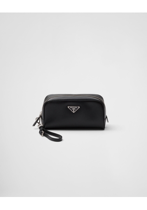 Saffiano leather pouch